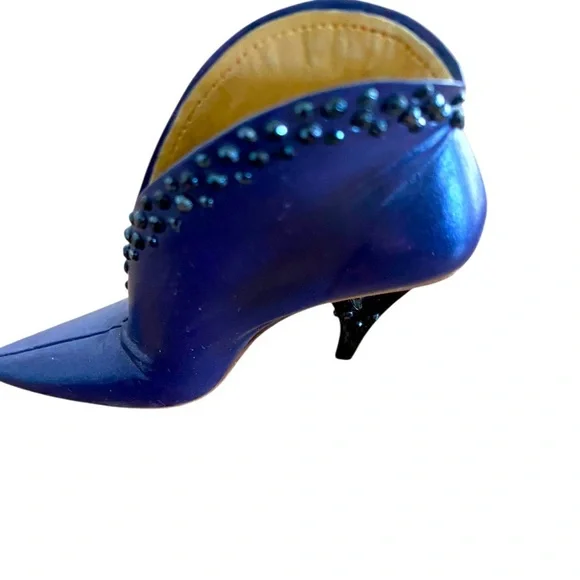 Just the Right Shoe Purple Rain Stepping Out miniature Stiletto Heel collectible - Picture 3 of 8